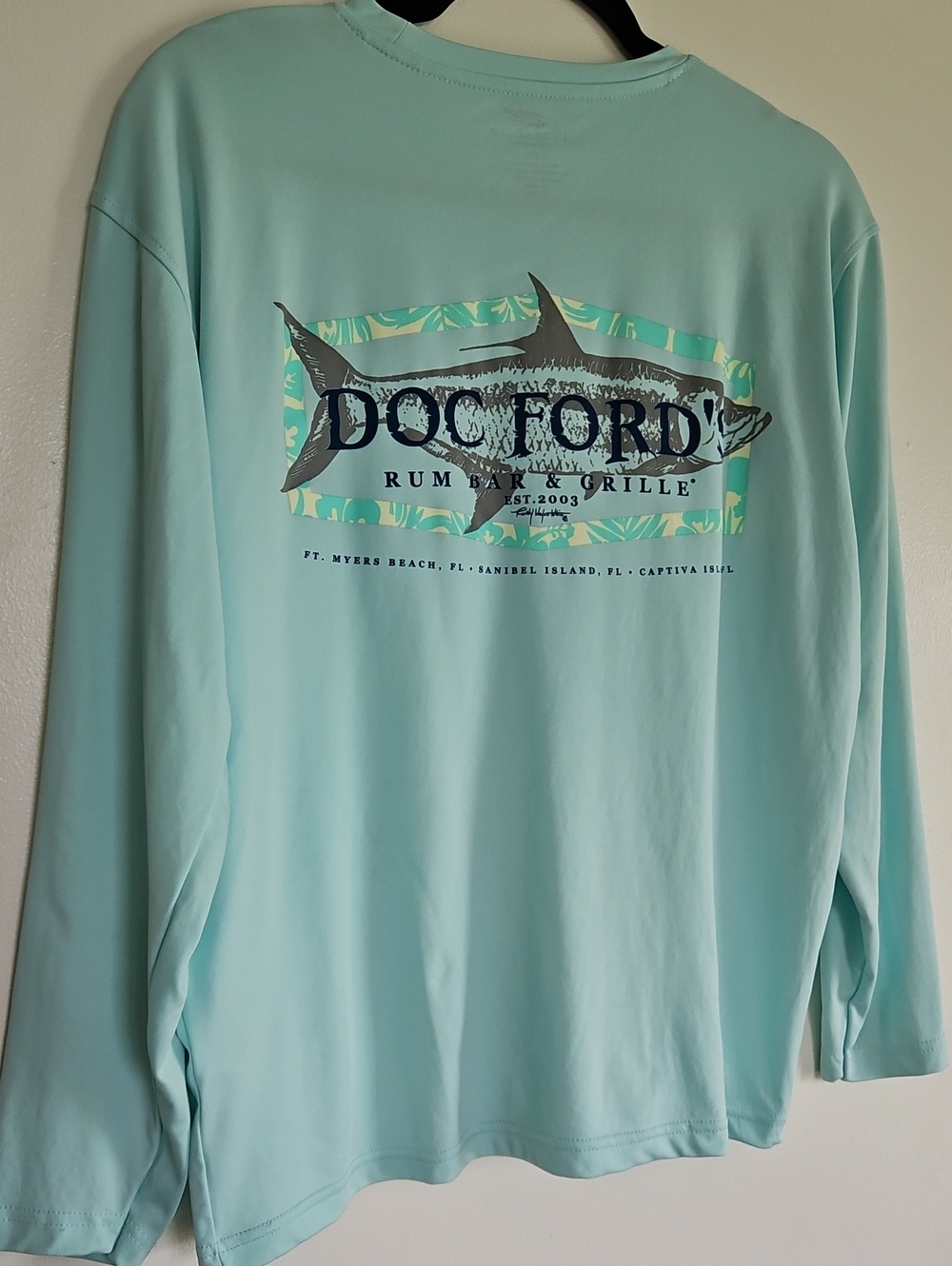 UltraClub Doc Ford's Rash Guard Size S - Picture 4 of 9